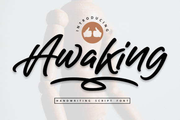 Awaking: A Handwritten Font for Urban Branding