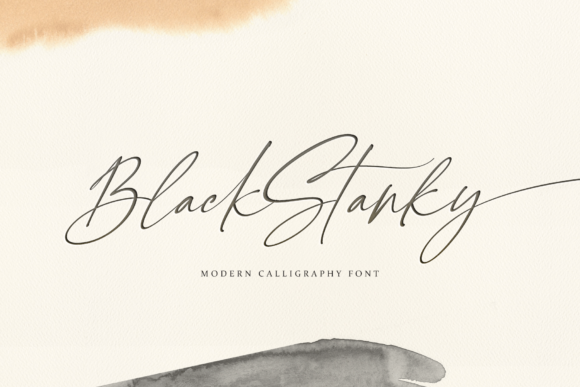 Black Stanky: The Handwritten Font for Bold Campaigns