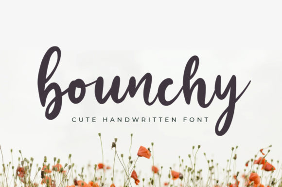 Bounchy: A Handwritten Font for Your Brand