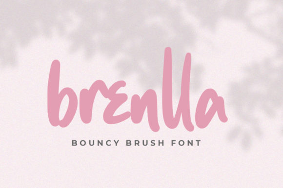 Brenlla: A Sweet Handwritten Font for Modern Branding