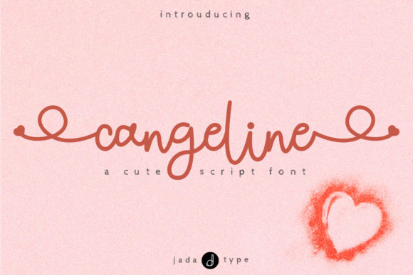 Cangeline: A Joyful Handwritten Font for Modern Web Design