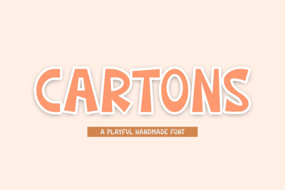 Cartons: A Bold Handwritten Font for Small Business