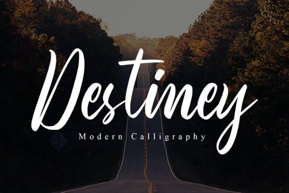 Destiney: The Perfect Script Font for Your Brand