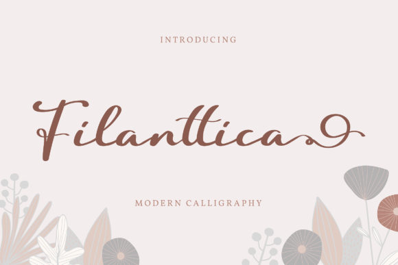 Filanttica: The Elegant Script Font for Crafters