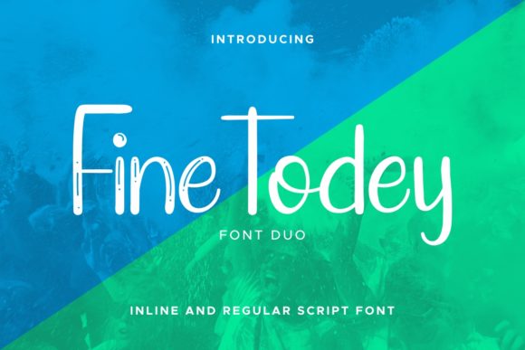 Fine Todey: A Handwritten Script Font for Branding