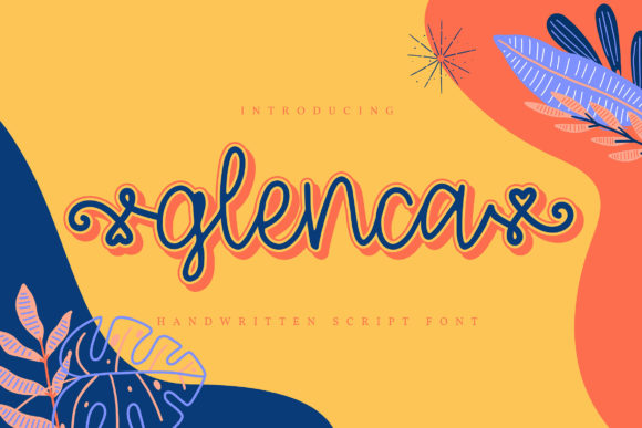 Glenca: A Delicate Script Font for Modern Web Design