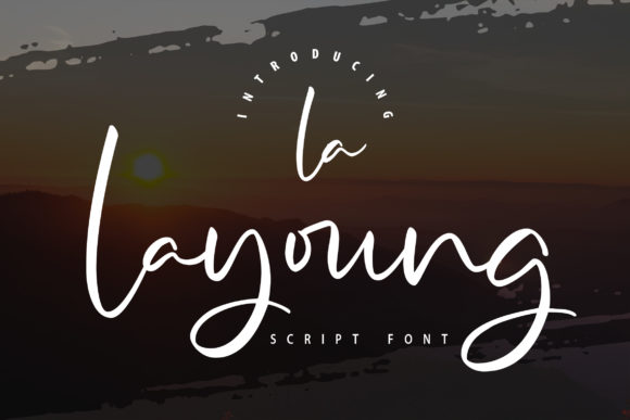 La Layoung: A Premium Script Font for Brand Identity