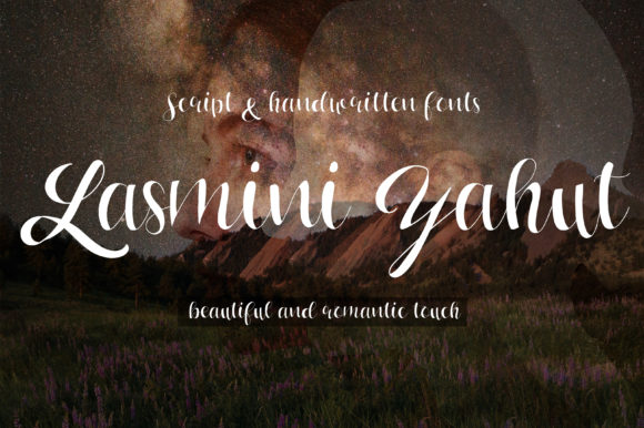 Lasmini Yahut: A Handwritten Font for Editorial Elegance
