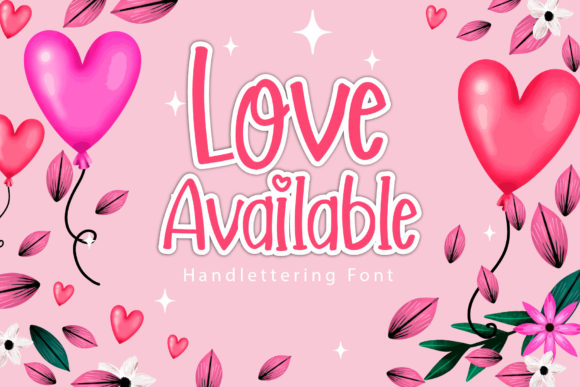 Love Available: A Handwritten Font for Editorial Design