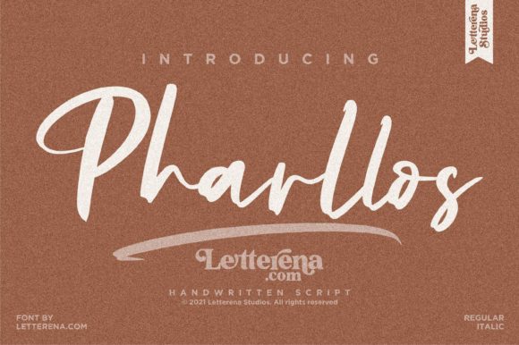 Pharllos: A Whimsical Handwritten Font for Crafters