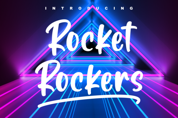 Rocket Rockers: A Playful Script Font for Campaigns