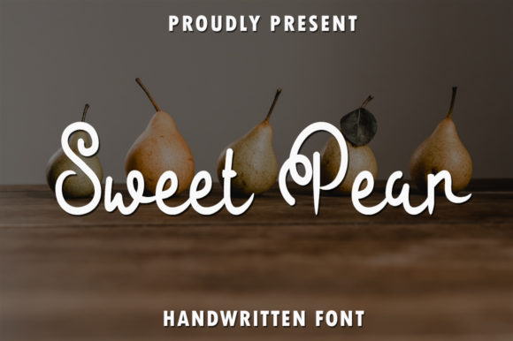 Sweet Pear: A Handwritten Font for Your Brand