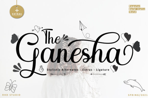 The Ganesha: A Versatile Handwritten Font for Brand Identity