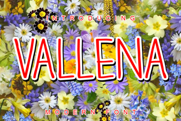 Vallena: A Handwritten Font for Modern Marketing