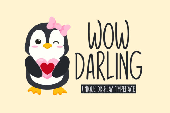 Wow Darling: A Handwritten Font for Bold Marketing